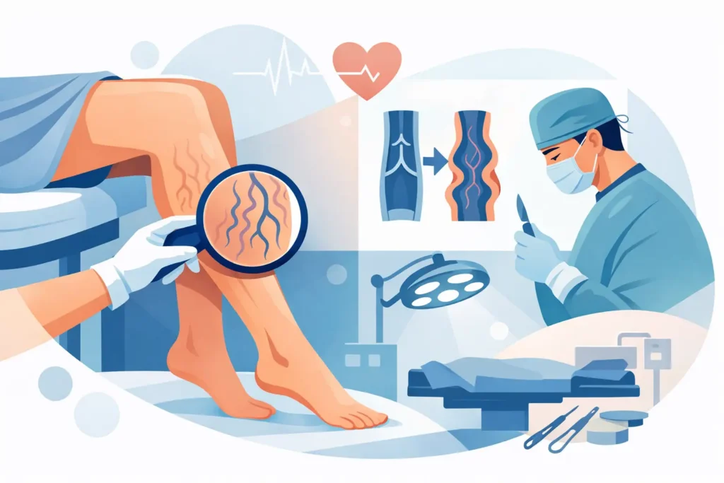 Varizes precisam de cirurgia?
